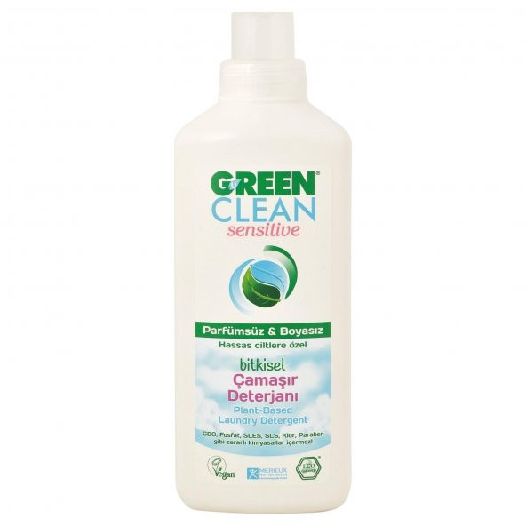 U Green Clean 1 Lt Sensitive Çamaşır Deterjanı ürün görseli 1