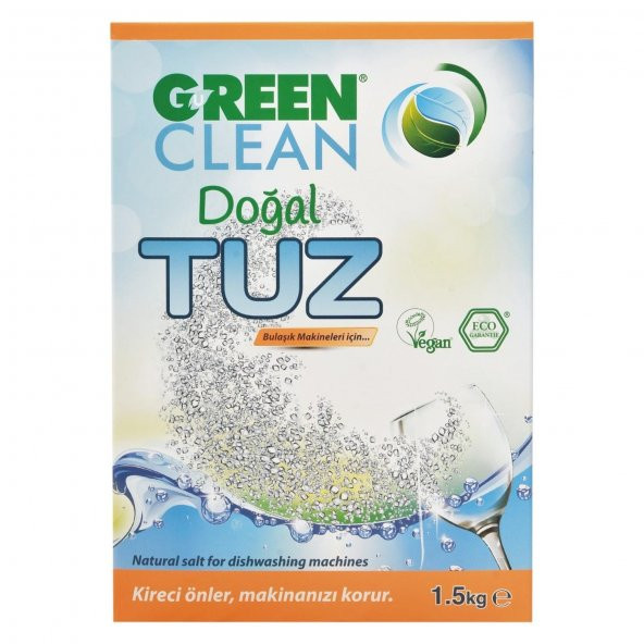 U Green Clean  1500 Gr Bulaşık Makinası Tuzu ürün görseli 1