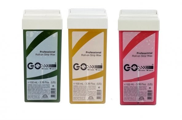 Go Studıo Works Roll-On  Kartuş Sir Ağda 100ml Naturel-Sarı ürün görseli 1
