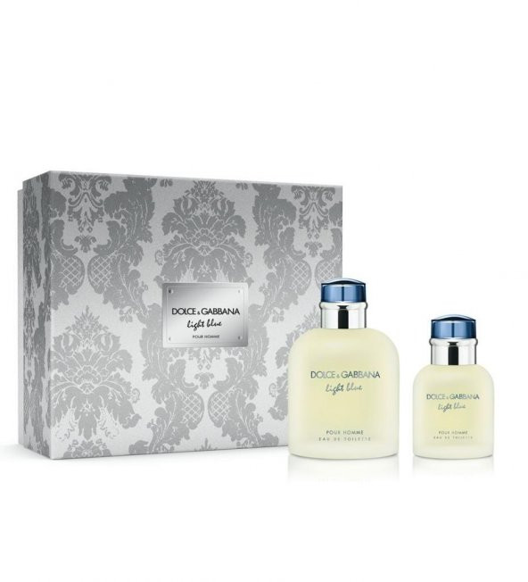 Dolce & Gabbana Light Blue Pour Homme Edt 125 ml Erkek Parfüm Set ürün görseli 1
