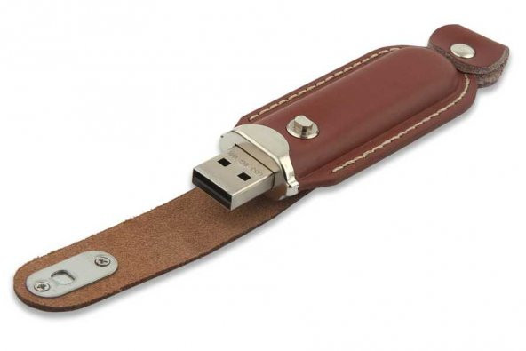 BYL33 16GB Deri Usb Flash Bellek - Resim 2