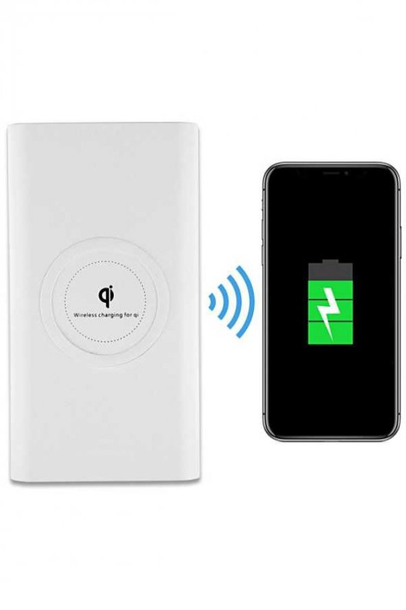 BYLK 58 10.000 mAh Wireless Powerbank - Resim 3