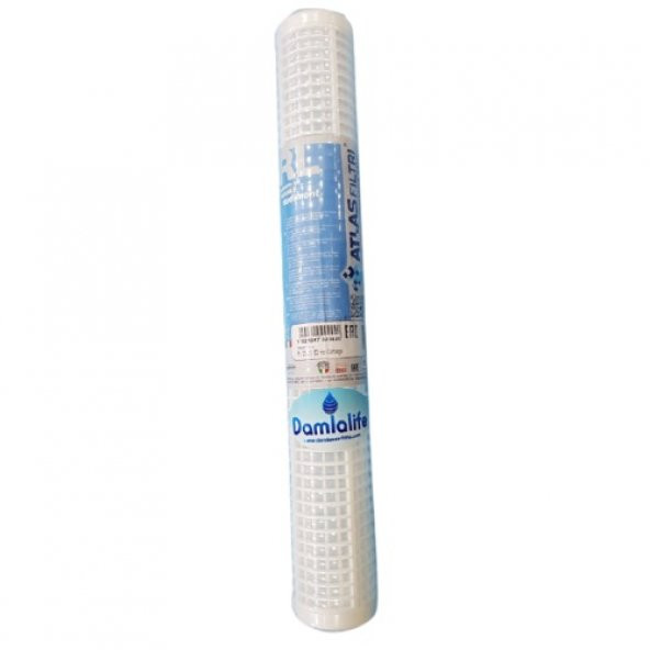 Damlalife Atlas 20 Inç Yıkanabillir 50 Micron Tortu Filtresi Kuyu Suyu ürün görseli 1