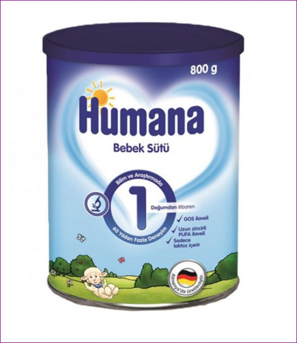Humana 1 Bebek Sütü 800 Gr - Resim 2