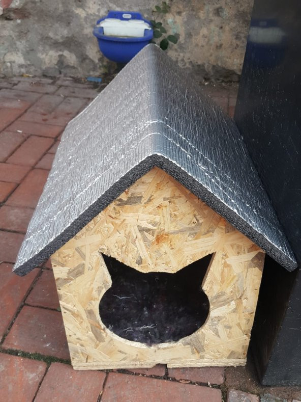 Kedi Evi Kedi Kulübesi Dış Mekan Kedi Yuvası-ÖZEL TASARIM- ürün görseli 1