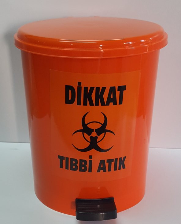 TIBBİ ATIK KOVASI 40 LT PEDALLI ÜCRETSİZ KARGO ÜCRETSİZ KARGO ürün görseli 1