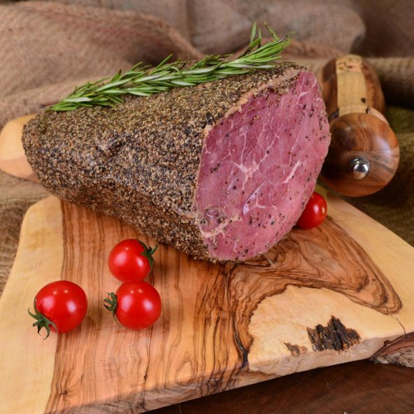 Roastbeef Tütsülenmiş Dana Füme Et Karabiberli Az Yağlı 250 g e ürün görseli 1
