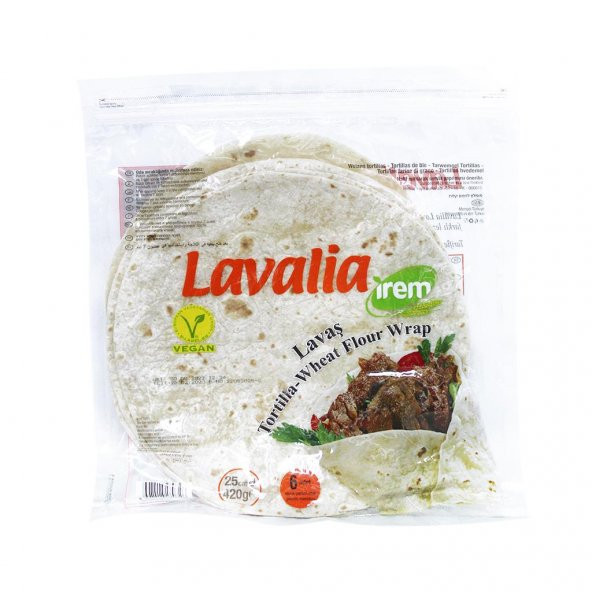 Lavila Sade Lavaş 6'lı ürün görseli 1