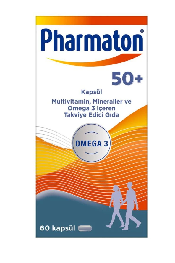 Pharmaton 50 Plus 60 Kapsül - Resim 4