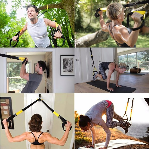 TRX Pro Gym Suspension Trainer - Resim 6