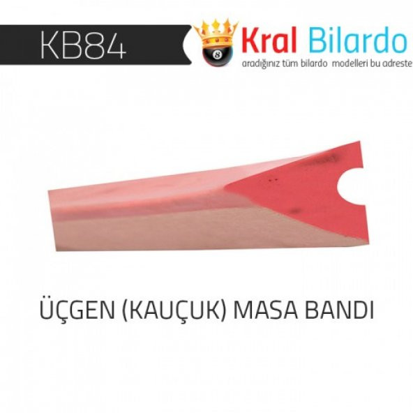 Bilardo Masası Bantları , Üçgen ( Kauçuk ) Masa Bandı ürün görseli 1