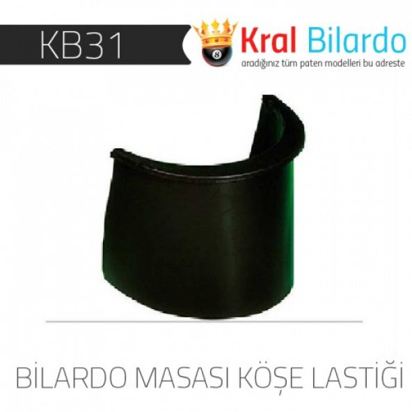 Bilardo Masası Köşe Lastiği 6 Adet ürün görseli 1