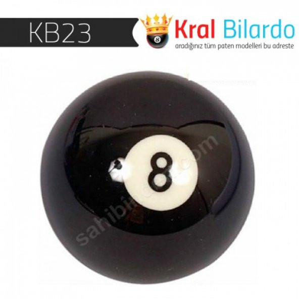 Belçika Tek Top Siyah No:8 ürün görseli 1