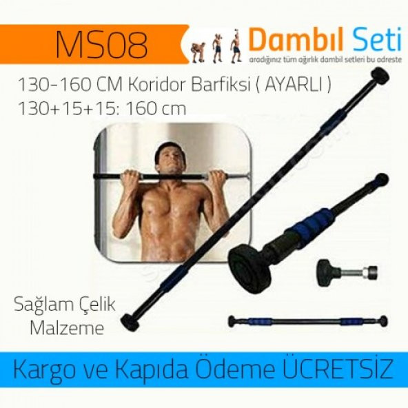 Koridor Barfiksi 130+15+15=160 cm ürün görseli 1