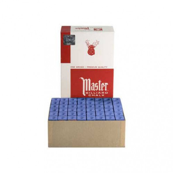 Bilardo Tebeşiri Master Gros Tebeşir 144 Lü - Resim 4