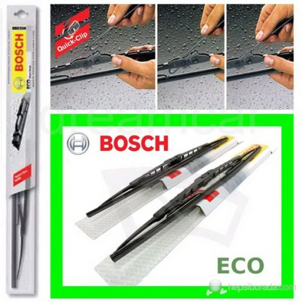 Bosch Eco Universal Quick-Clip Telli Grafitili Silecek 55 Cm. 1 Adet 3397004672 ürün görseli 1