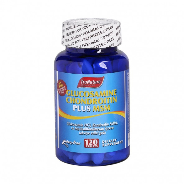 Trunature Glucosamine Chondroitin Plus Msm 120 Tablet ürün görseli 1