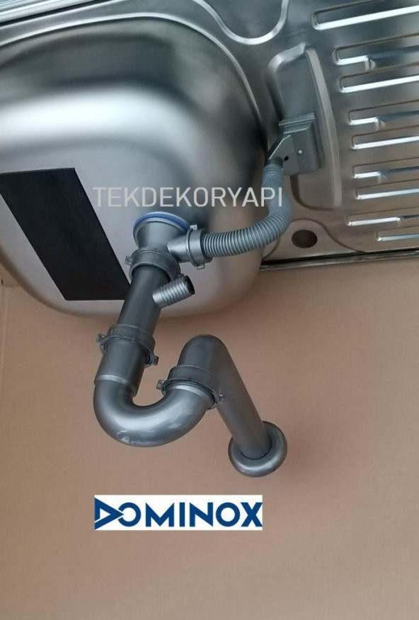 DOMİNOX DMN14 EVYE SİFON TAKIMI ürün görseli 1
