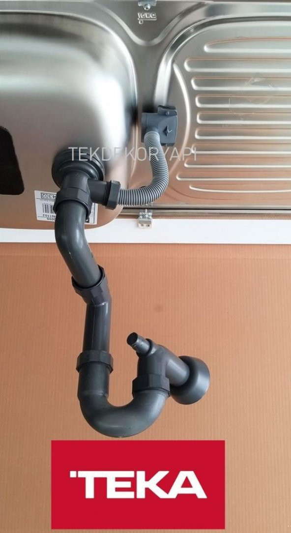TEKDEKOR TEKA EBM 45 - İNFANT OD EVYE ORJİNAL SİFON TAKIMI ürün görseli 1
