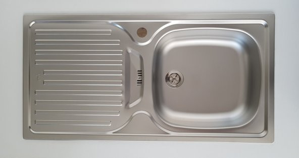 TEKA EVYE İNFANT OD MİKRO KETEN SOL 86X44 MUTFAK EVYE SİFON DAHİL ürün görseli 1