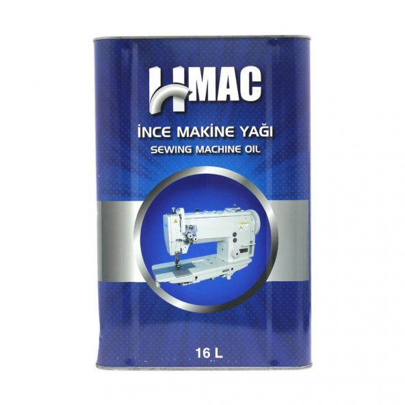 H-Mac İnce Makine Yağı - Dikiş Makinesi Yağı 16 Litre ürün görseli 1