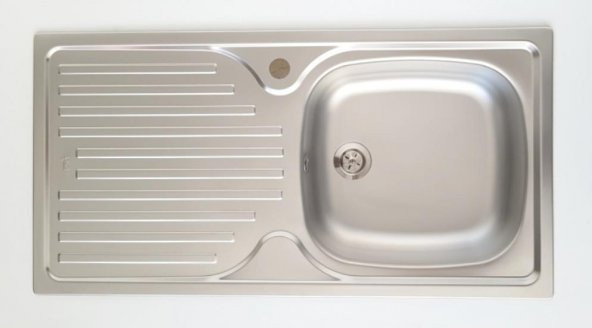 TEKA EVYE İNFANT OB PASLANMAZ ÇELİK SOL 86X44 SİFON DAHİL ürün görseli 1
