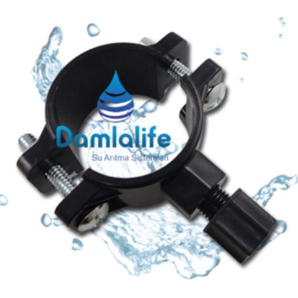 Damlalife Su Arıtma Cihazı Lavabo Altı Atık Su Gider Kelepçesi ürün görseli 1