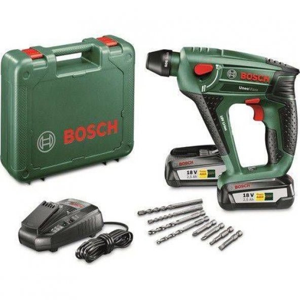 Bosch Uneo Maxx 18V Çift Akülü Kırıcı-Delici ürün görseli 1