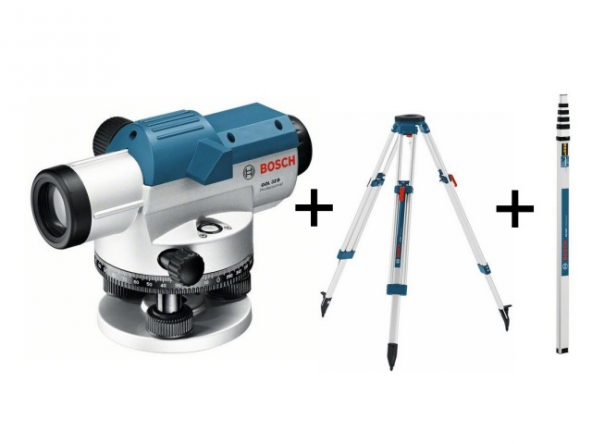 Bosch Gol 32 D + Bt 160 + Gr 500 Hizalama Aleti ürün görseli 1