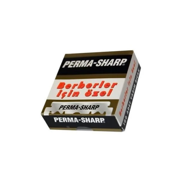 Perma-Sharp Berberler İçin Özel 100 Adet Yarım Jilet ürün görseli 1