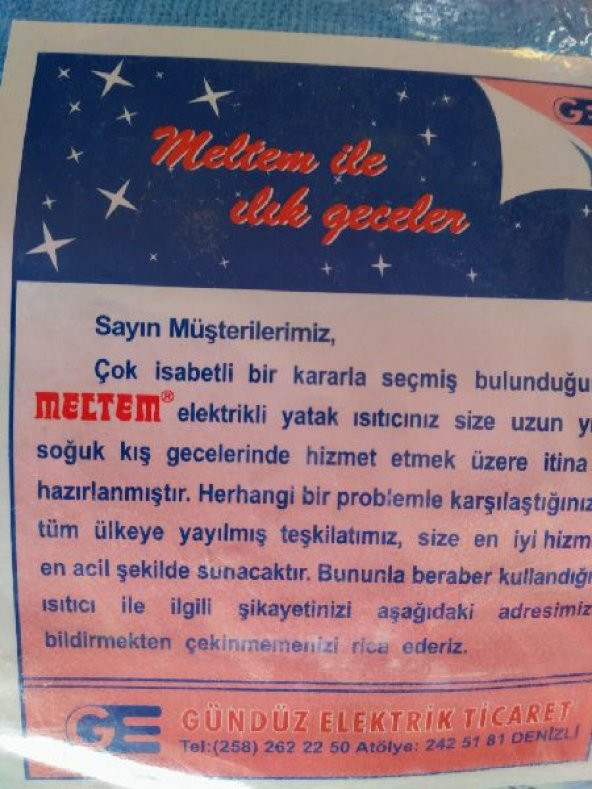 MELTEM BATTAL BOY ELEKTRİKLİ BATTANİYE - Resim 6