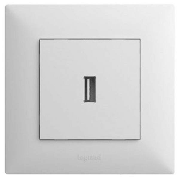 Legrand 768197 Raventi Beyaz Usb Şarj Prizi ürün görseli 1
