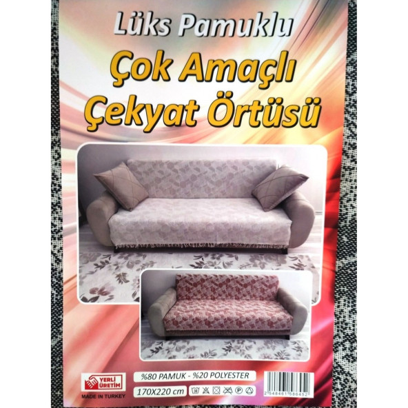 Çok Amaçlı Pamuklu Koltuk Örtüsü - Resim 7