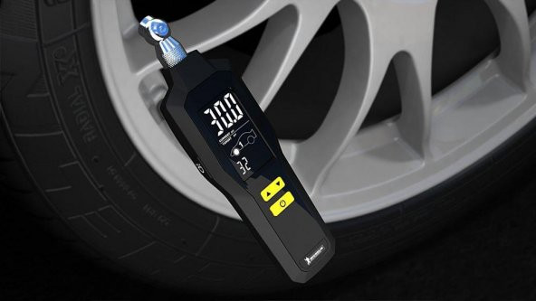 Michelin MC12295 99PSI Dijital Lastik Basınç Ölçer - Resim 5