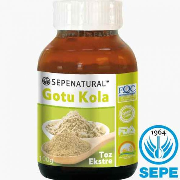 Gotu Kola Extract Gotu Kola Toz Ekstrakt Ekstresi 100 gr ürün görseli 1