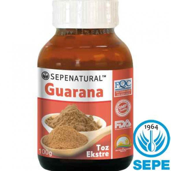 Guarana Extract Toz Guarana Ekstrakt Ekstresi 100 gr ürün görseli 1