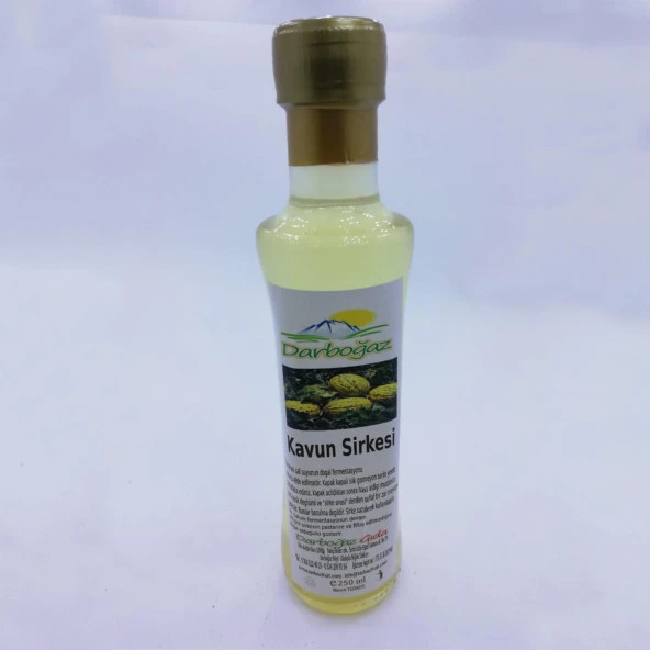 Darboğaz Kavun Sirkesi 250 ml e ürün görseli 1