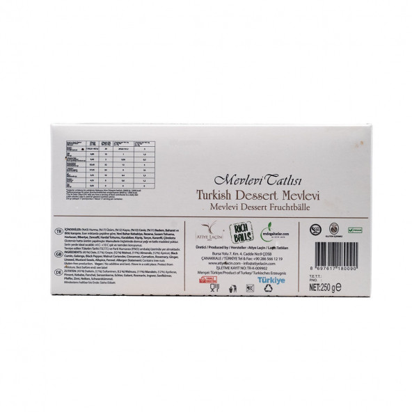 Mevlevi Tatlısı 250 gr - Resim 2