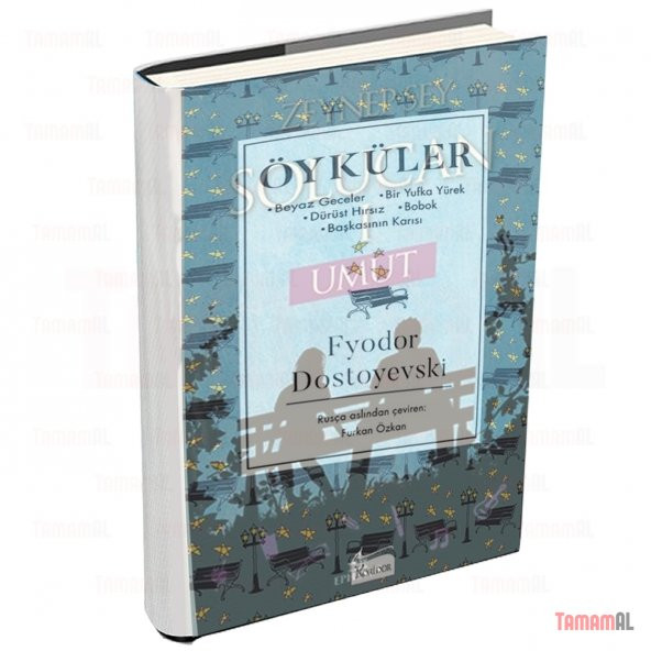 ÖYKÜLER / DOSTOYEVSKİ LÜX BEZ CİLTLİ SERT KAPAK DÜNYA KLASİKLERİ ürün görseli 1