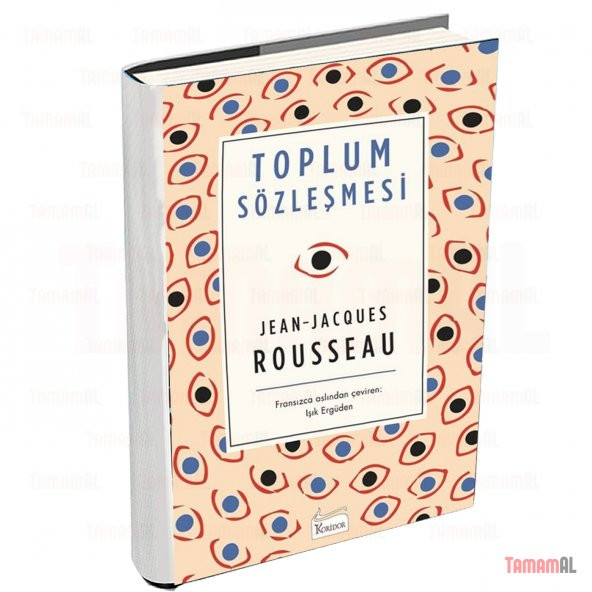 TOPLUM SÖZLEŞMESİ / ROUSSEAU LÜX BEZ CİLTLİ SERT KAPAK KLASİKLER ürün görseli 1