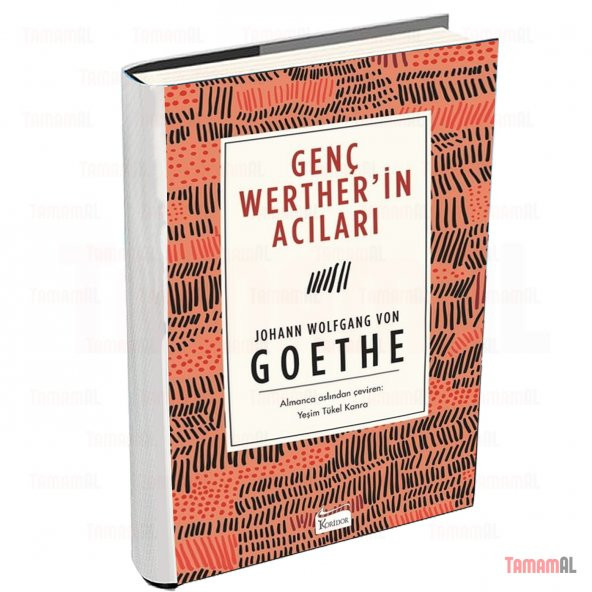 GENÇ WERTHER ACILARI GOETHE BEZ CİLTLİ SERT KAPAK DÜNYA KLASİKLER ürün görseli 1