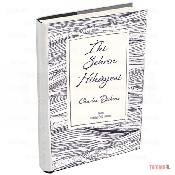 İKİ ŞEHRİN HİKAYESİ / DİCKENS LÜX BEZ CİLTLİ SERT KAPAK KLASİK ürün görseli 1