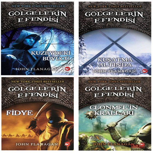 GÖLGELERİN EFENDİSİ 5+6+7+8 KİTAP SET / John Flanagan / MACERA ürün görseli 1