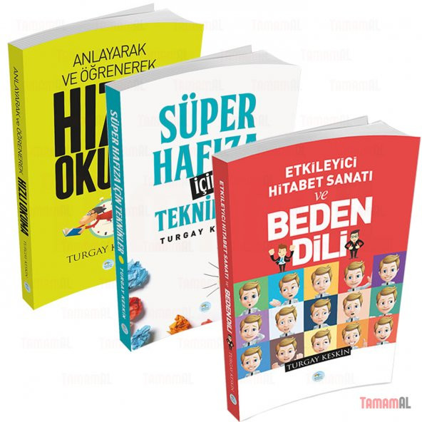 ETKİLEYİCİ HİTABET BEDEN DİLİ + SÜPER HAFIZA + OKUMA TEKNİKLERİ ürün görseli 1