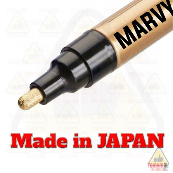 MARVY Araç Kaporta Rötuş SARI Boya Kalemi (ÇOK KALİTELİ) JAPON ürün görseli 1