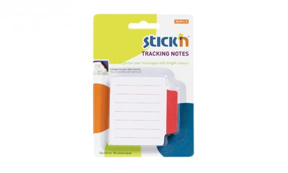 Postit li ÇİZGİLİ SEPERATÖR 4 RENKLİ AYRAÇ - Resim 2
