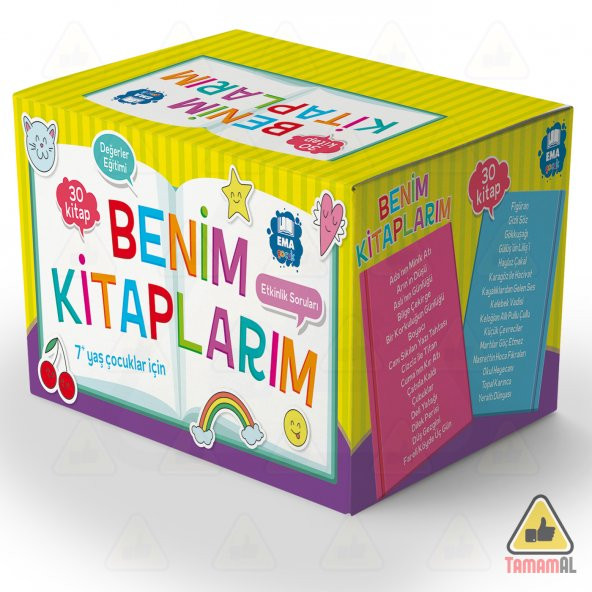 2. ve 3. SINIF BENİM KİTAPLARIM ÖYKÜ ETKiNLİK HİKAYE 30 KİTAP SET ürün görseli 1