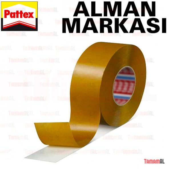 PATTEX (ALMAN MARKASI) ÇİFT Taraflı BANT 38x25 metre Universal ürün görseli 1