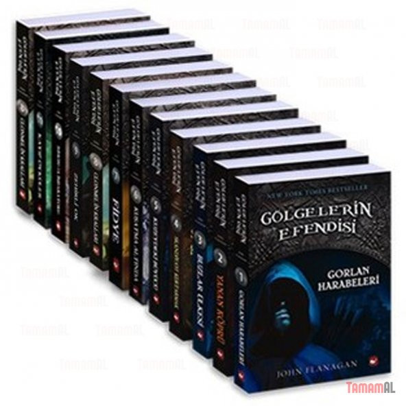 GÖLGELERİN EFENDİSİ 12 KİTAP SET / John Flanagan / AKSİYON MACERA ürün görseli 1