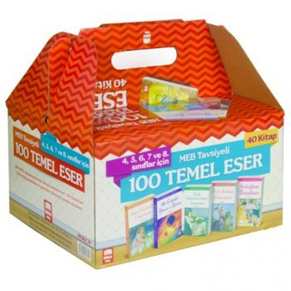 DÜNYA ÇOCUK KLASİKLERİ 40 KİTAP / 100 TEMEL ESER HİKAYE SET TAKIM ürün görseli 1